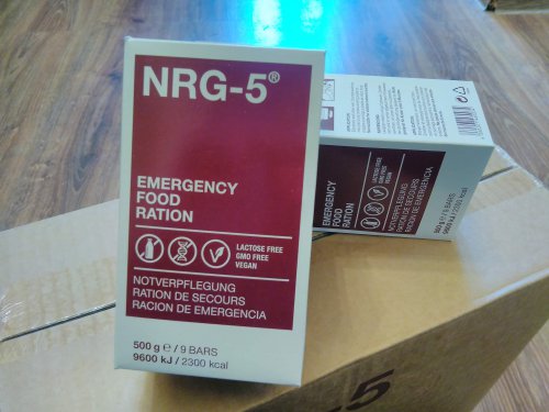 Racje żywnościowe NRG-5 (20 lat trwałości)
