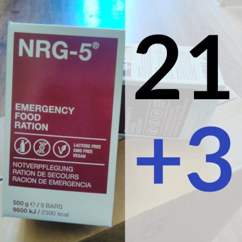 24 sztuki NRG-5 w cenie 21 (3 gratis, 12,5% taniej)