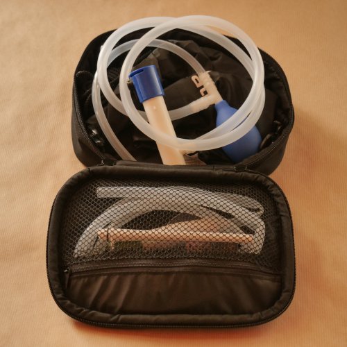 Jak widać, kompletny zestaw w całości mieści się w etui.