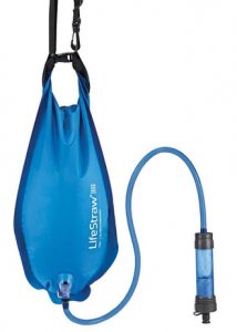 LifeStraw Flex  filtr do wody z torbą grawitacyjną oraz wężykiem. Do wygodnego filtrowania wody w podróży i sytuacji awaryjnej. 