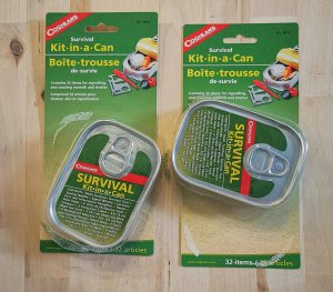 Coghlans "Kit In A Can" Survival Tin (uszkodzone opakowanie)