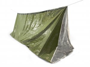 Foliowy namiot survivalowy Origin Outdoors, odbijający ciepło, 3 w 1
